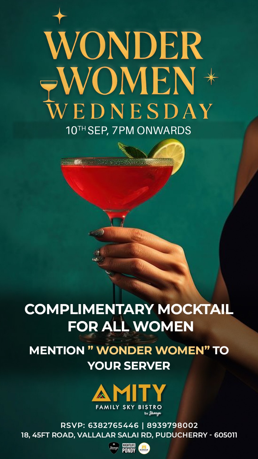 Wonder Women Wednesday - Amity Sports Cafe