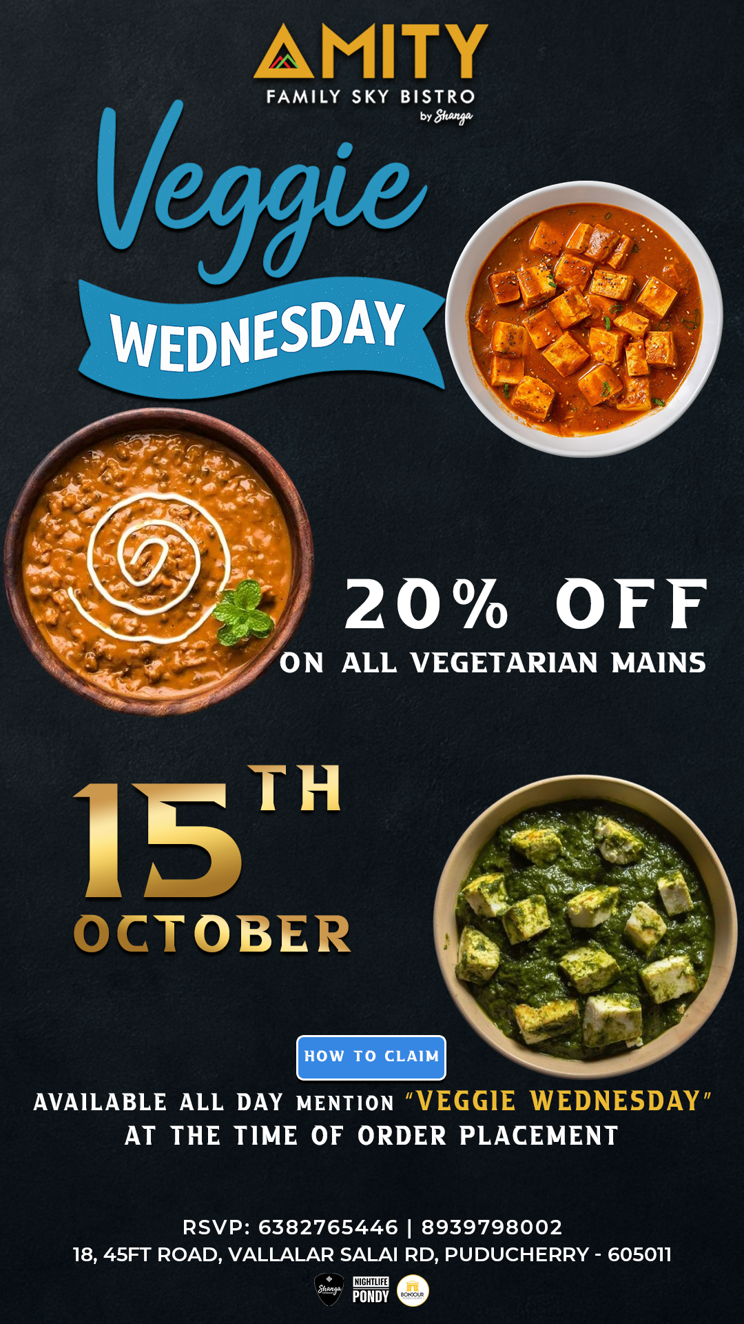 Veggie Wednesday - Amity Sky Bistro