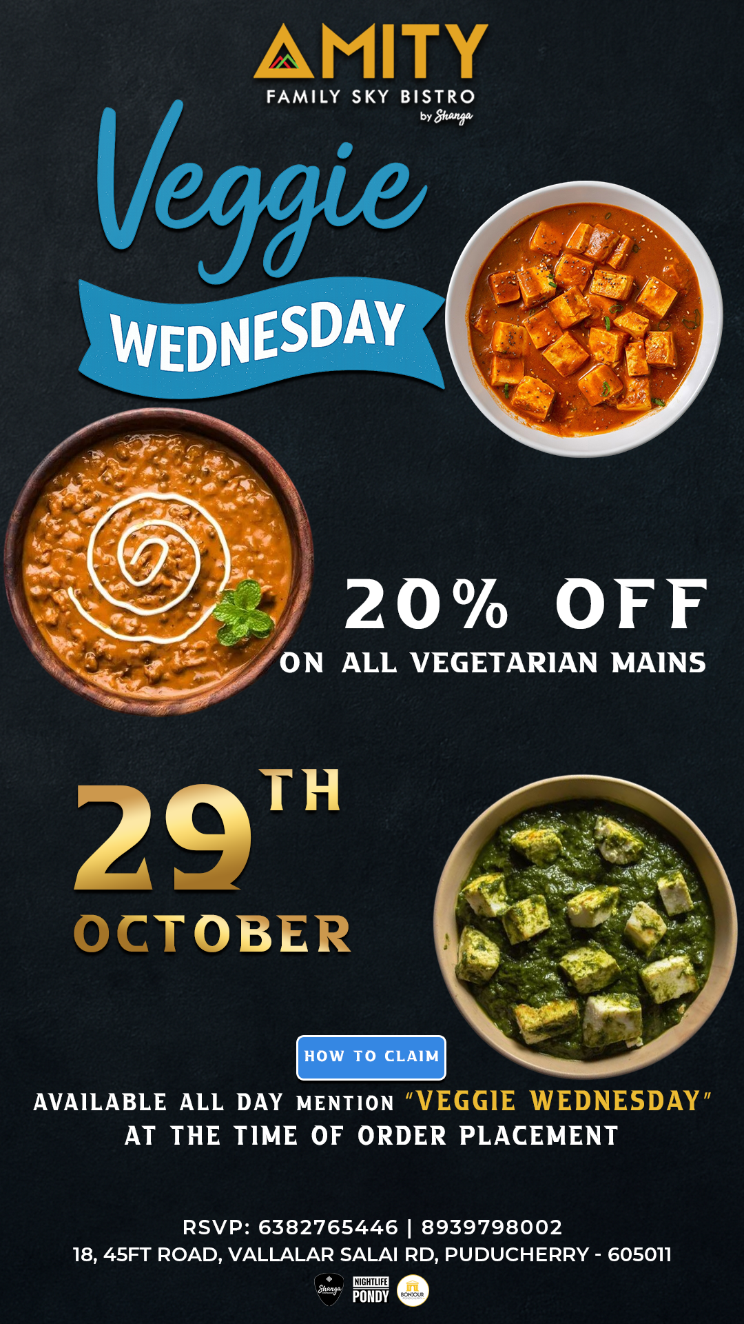 Veggie Wednesday - Amity Sky Bistro