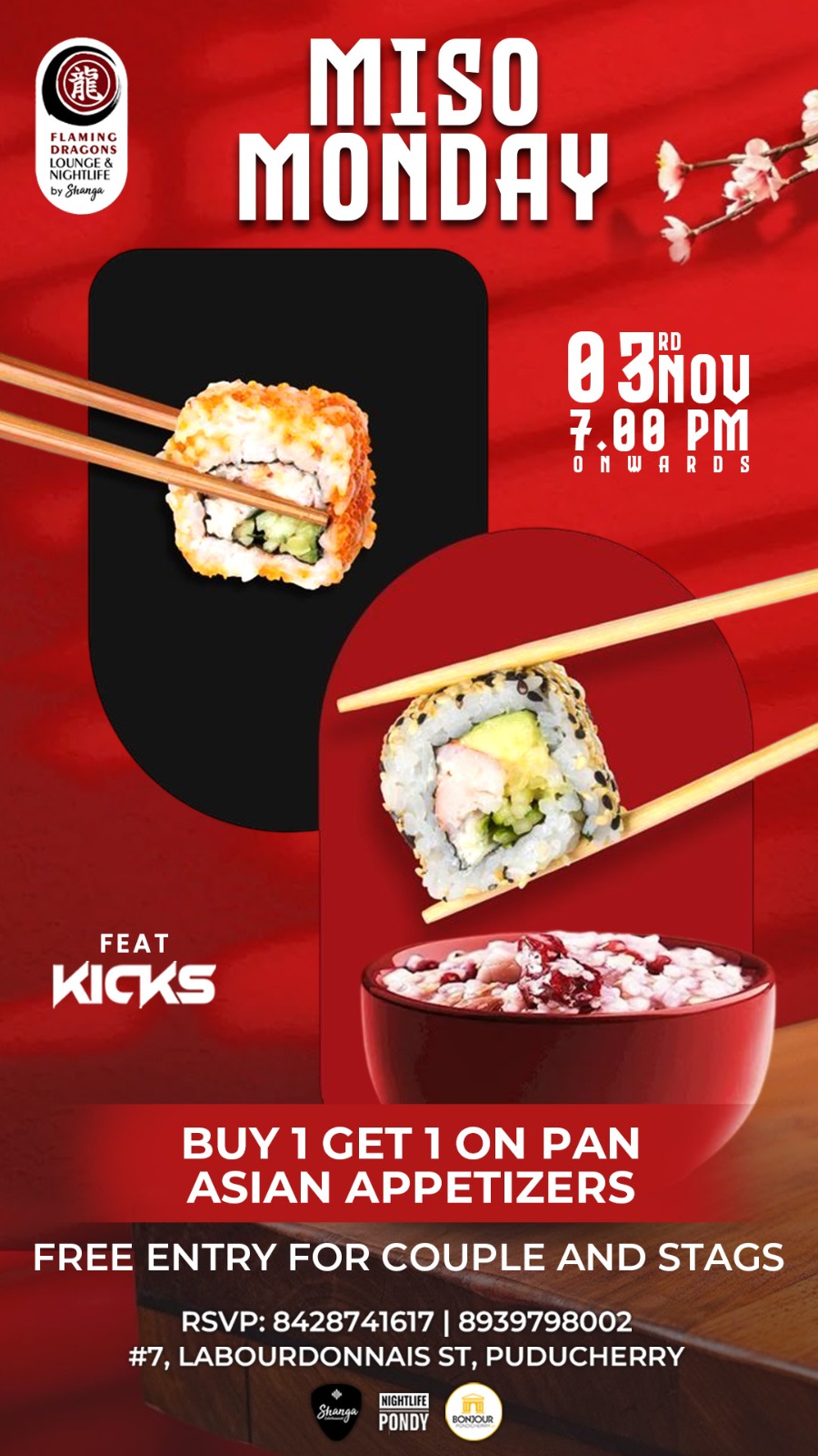 Miso Monday - Flaming Dragons