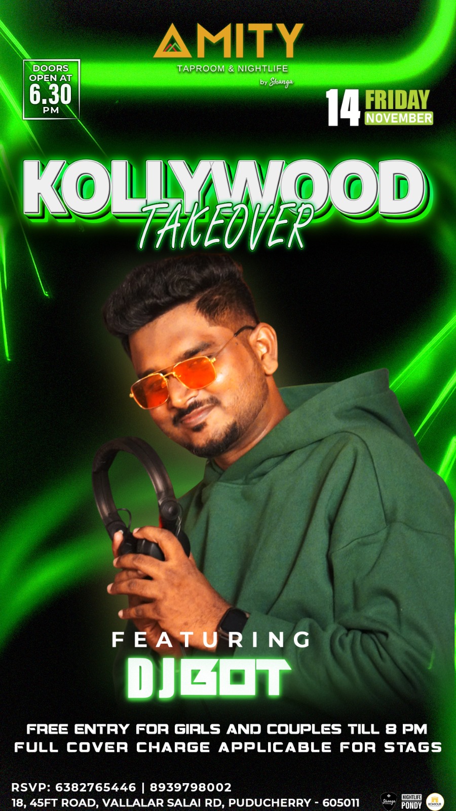 Kollywood Night - Amity Nightlife