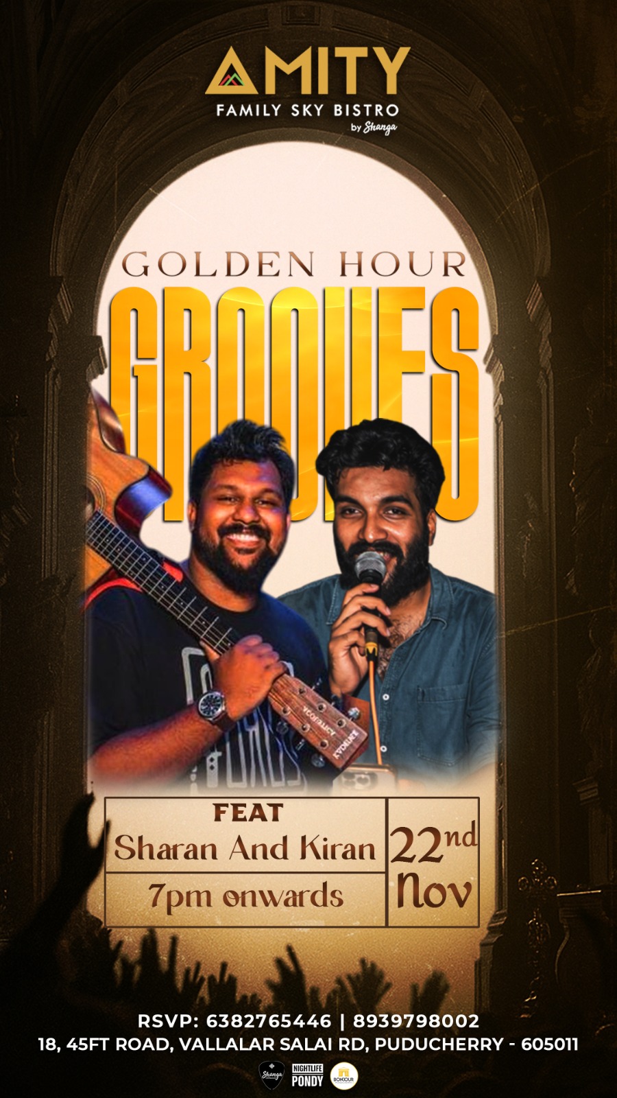Golden Hour Grooves - Amity Sky Bistro