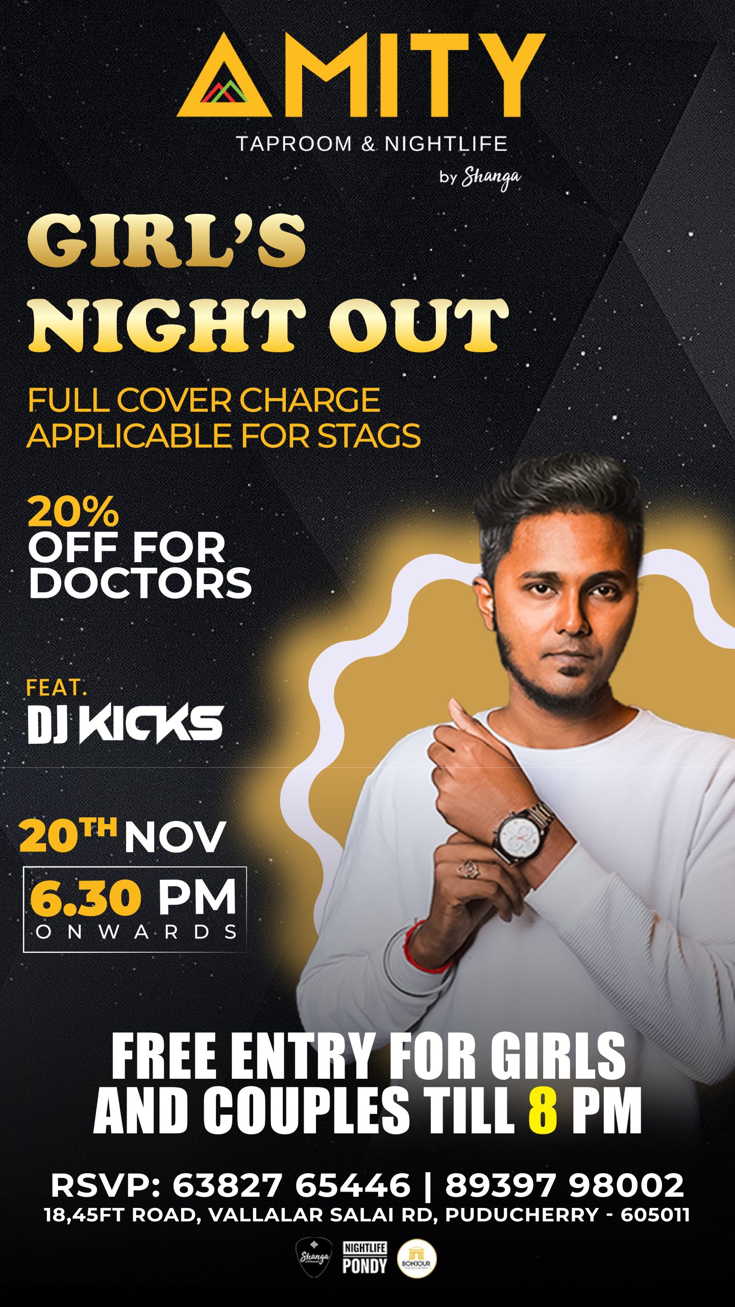 Girls Night Out - Amity Nightlife