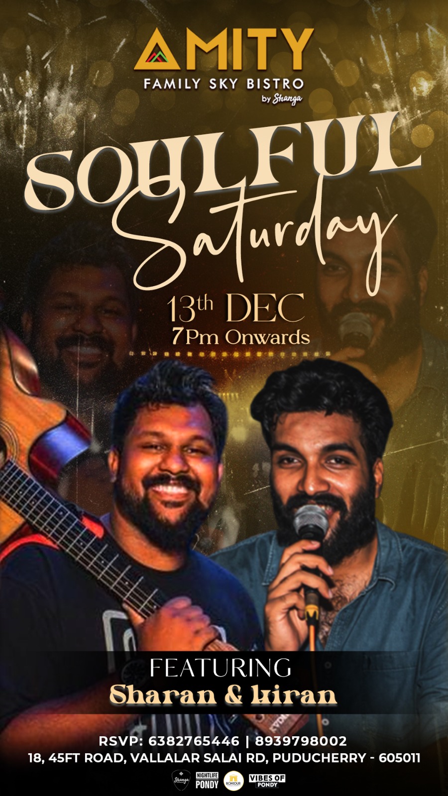 Soulful Saturday - Amity Sky Bistro