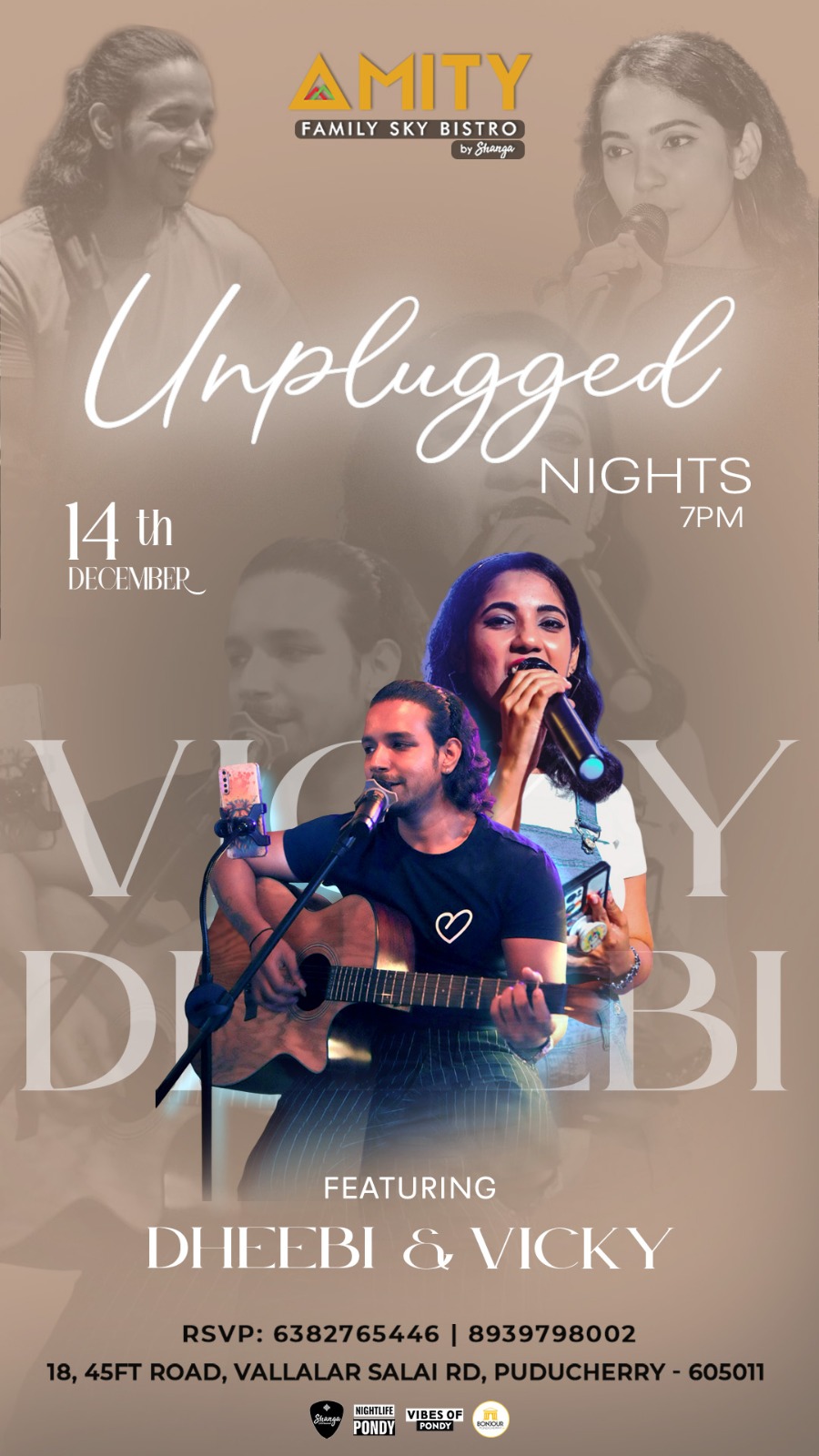 Unplugged Night - Amity Sky Bistro