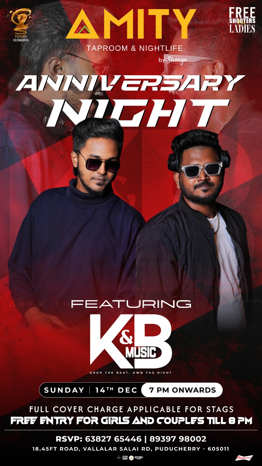 Anniversary Night - Amity Nightlife