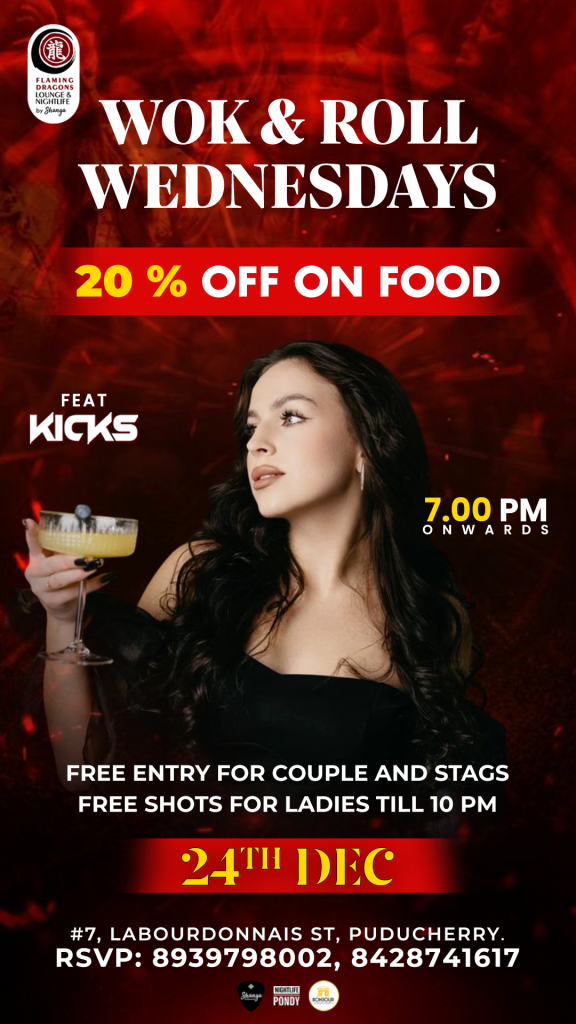 Wok and Roll Wednesdays - Flaming Dragons