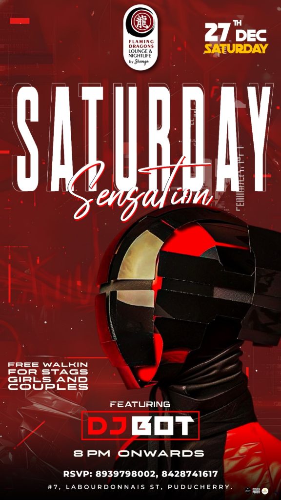 Saturday Sensation - Flaming Dragons