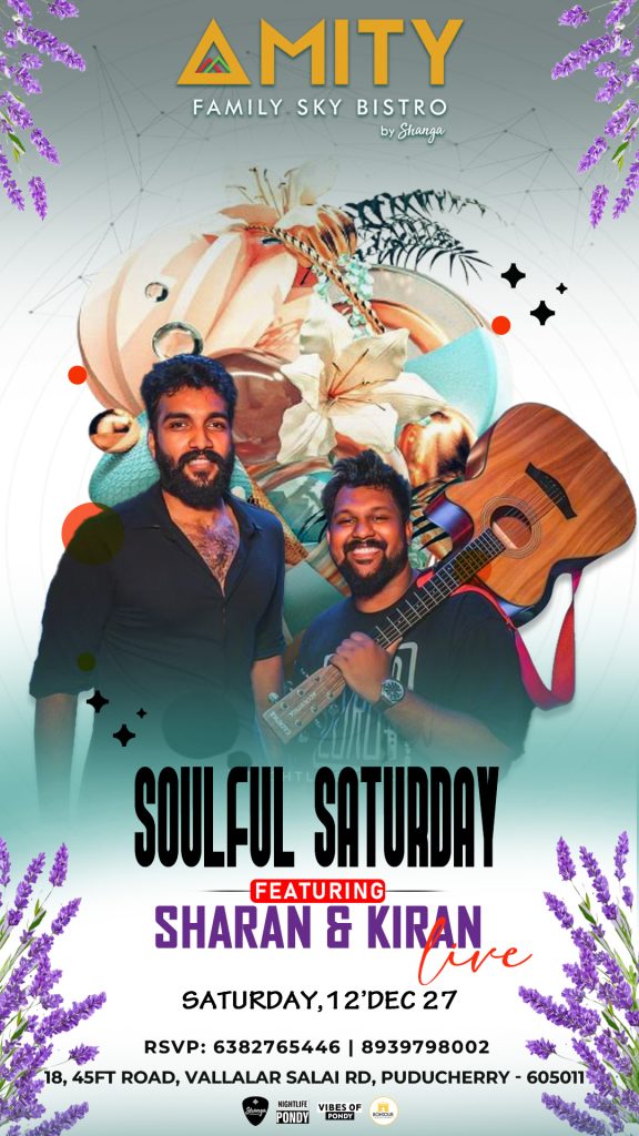 Soulful Saturday - Amity Sky Bistro