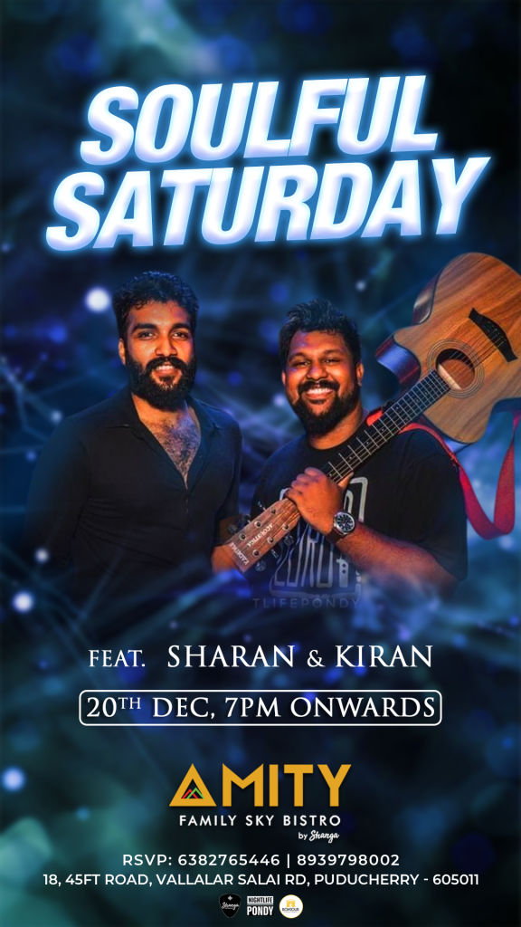 Soulful Saturday - Amity Sky Bistro