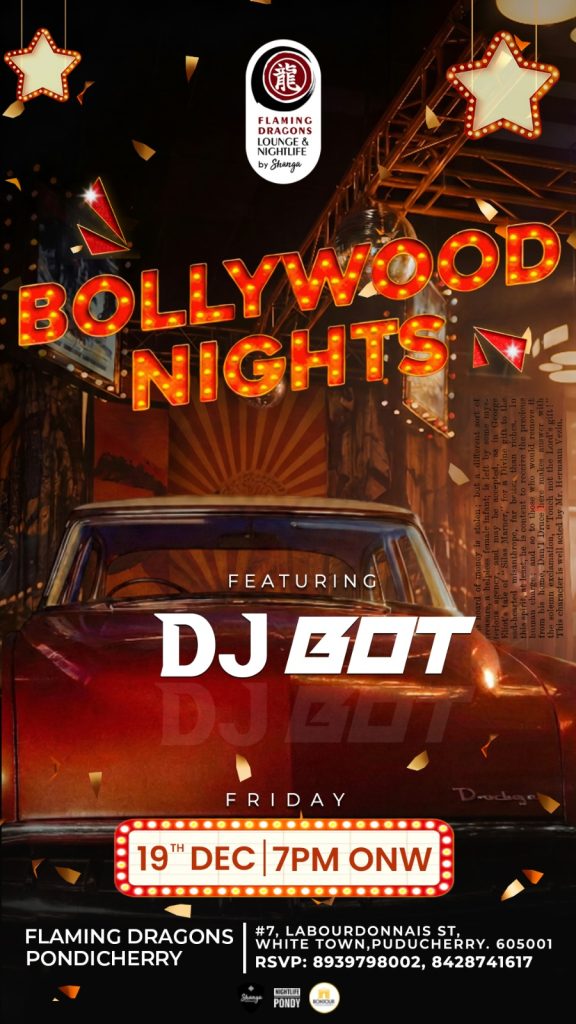 Bollywood Nights - Flaming Dragons