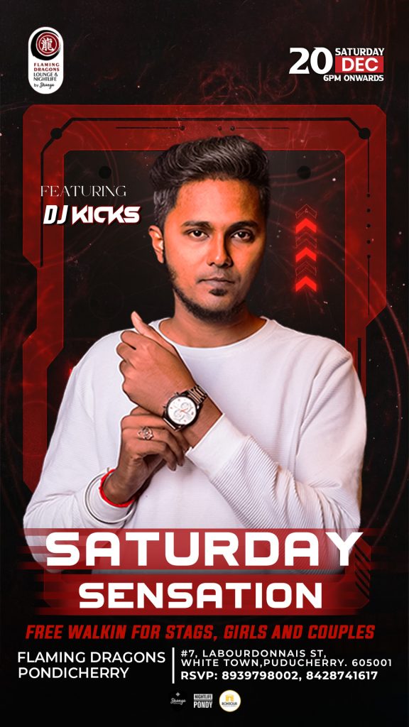 Saturday Sensation - Flaming Dragons