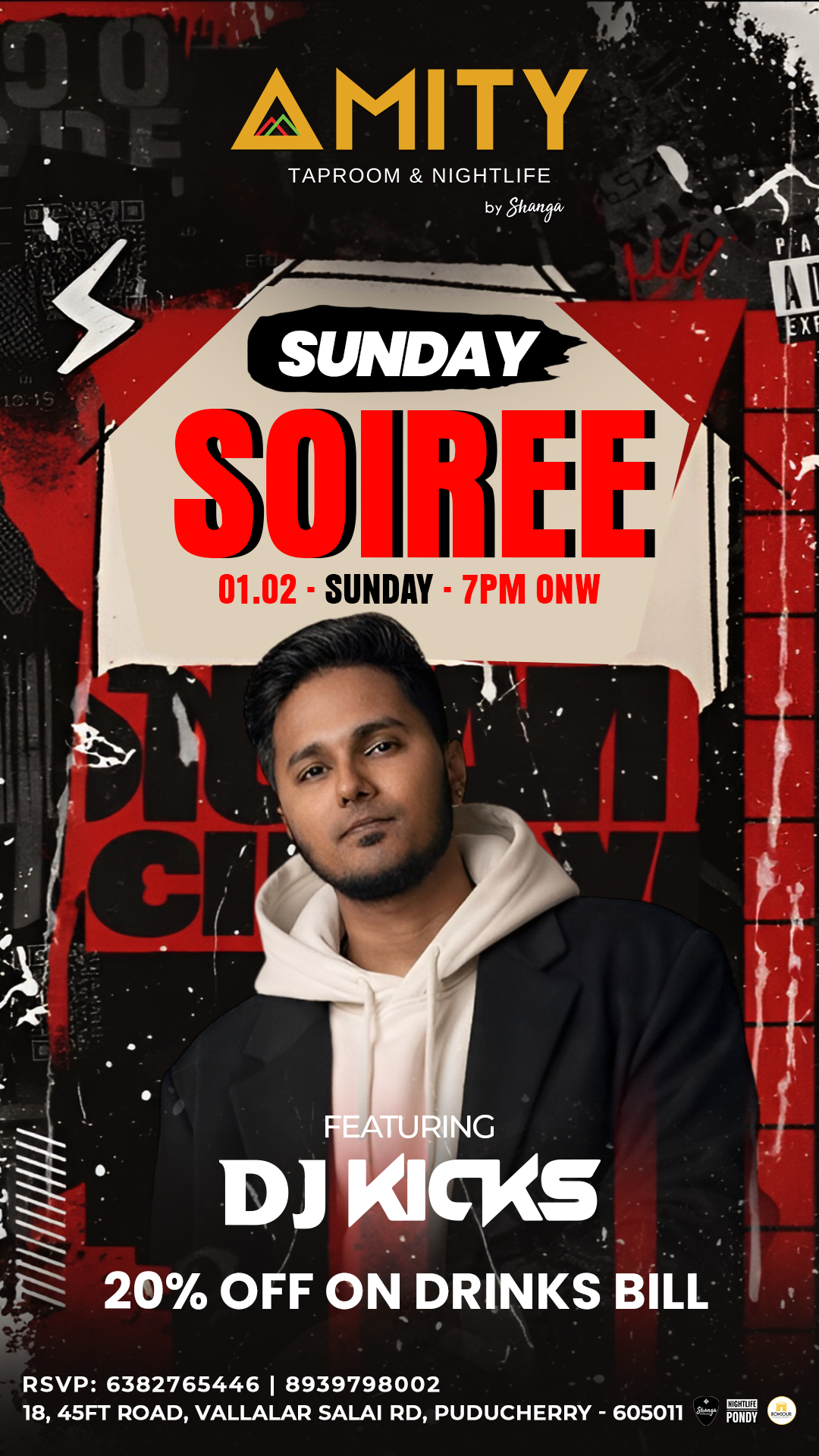 Sunday Soiree - Amity Nightlife