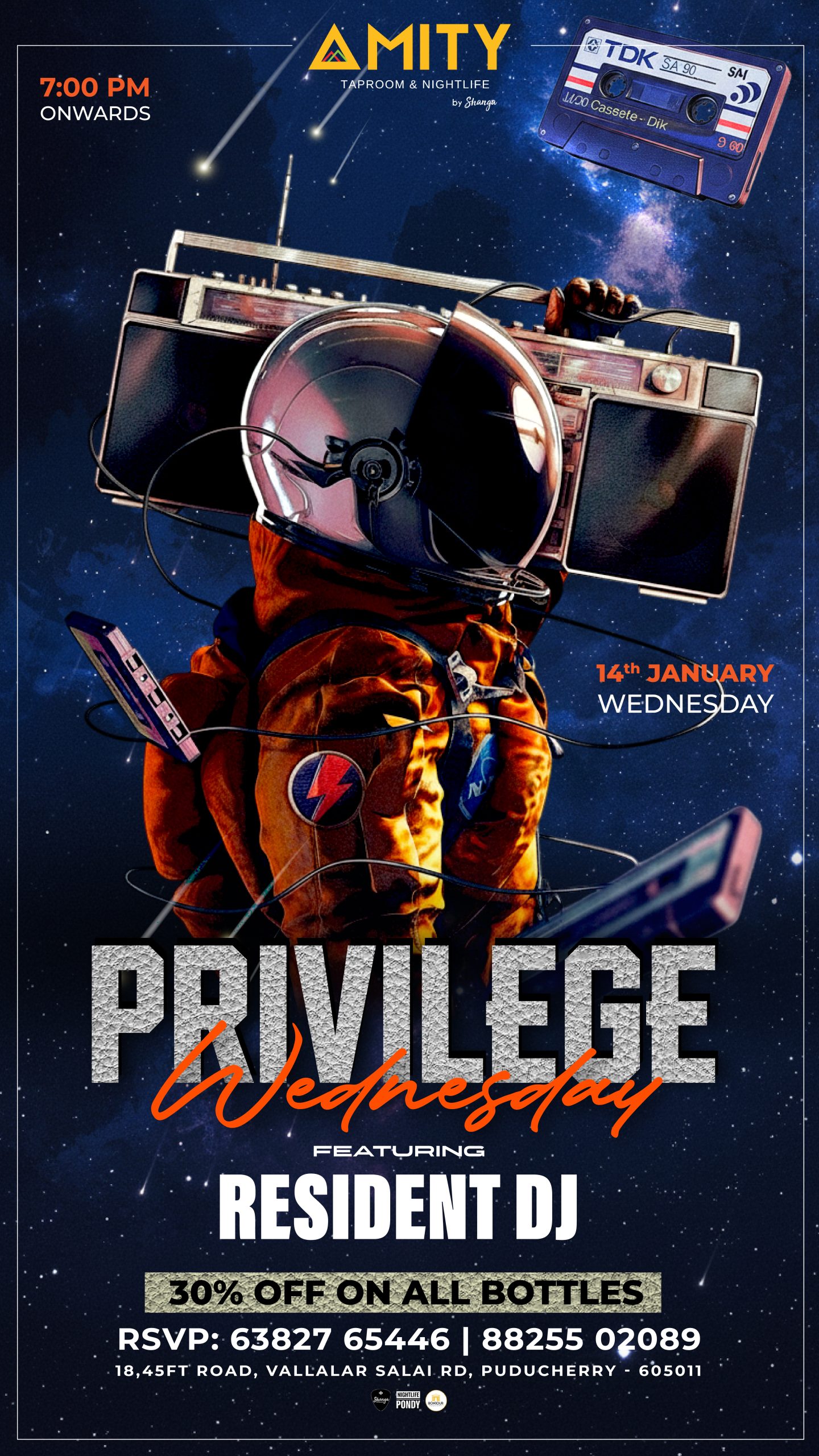 Privilege Wednesday - Amity Nightlife