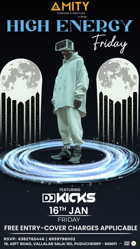 High Energy Friday - Amity Sports Cafe