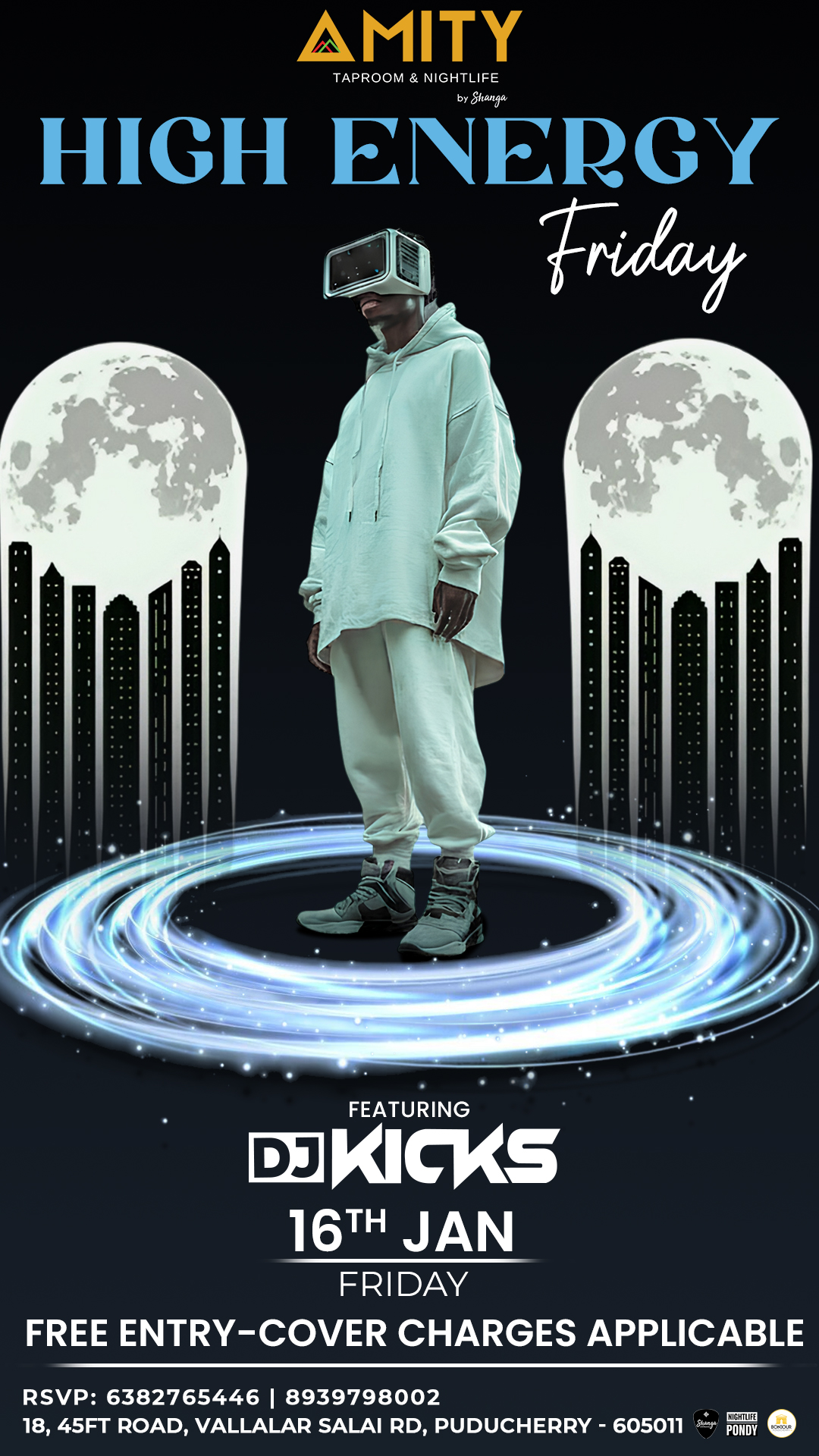 High Energy Friday - Amity Sports Cafe