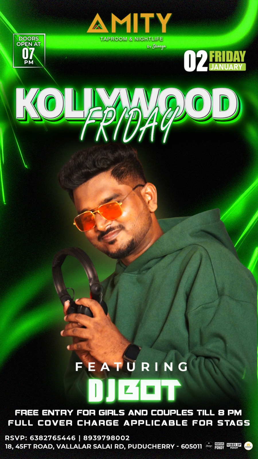 Kollywood Friday - Amity Nightlife