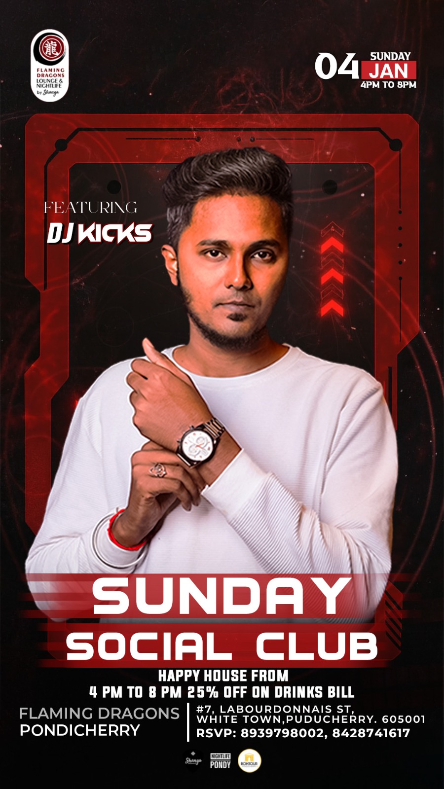 Sunday Social Club - Flaming Dragons