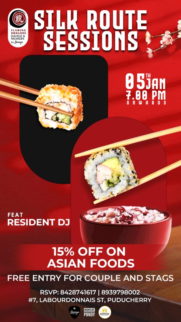 Silk Route Sessions - Flaming Dragons