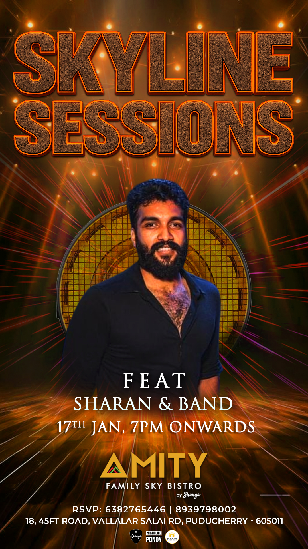 Sky Line Sessions - Amity Sky Bistro