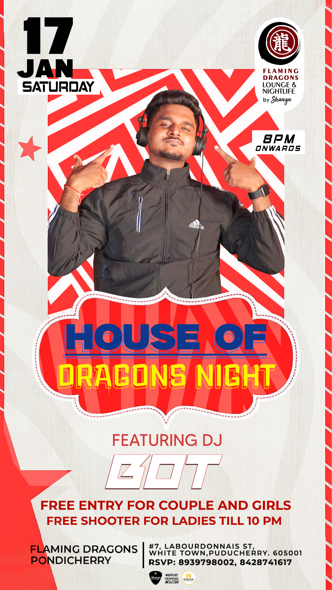 House of Dragons - Flaming Dragons