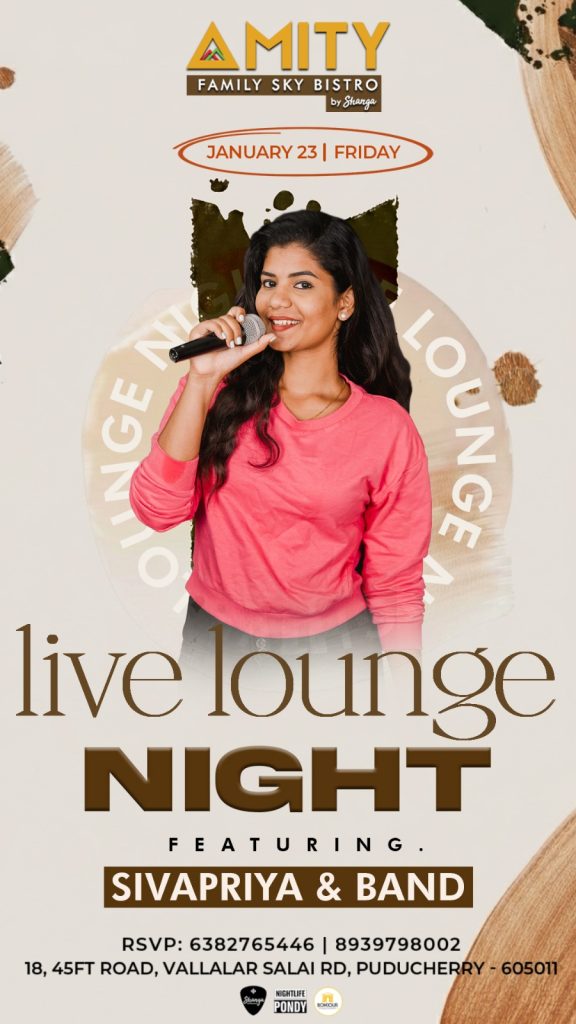 Live Lounge Night - Amity Sky Bistro