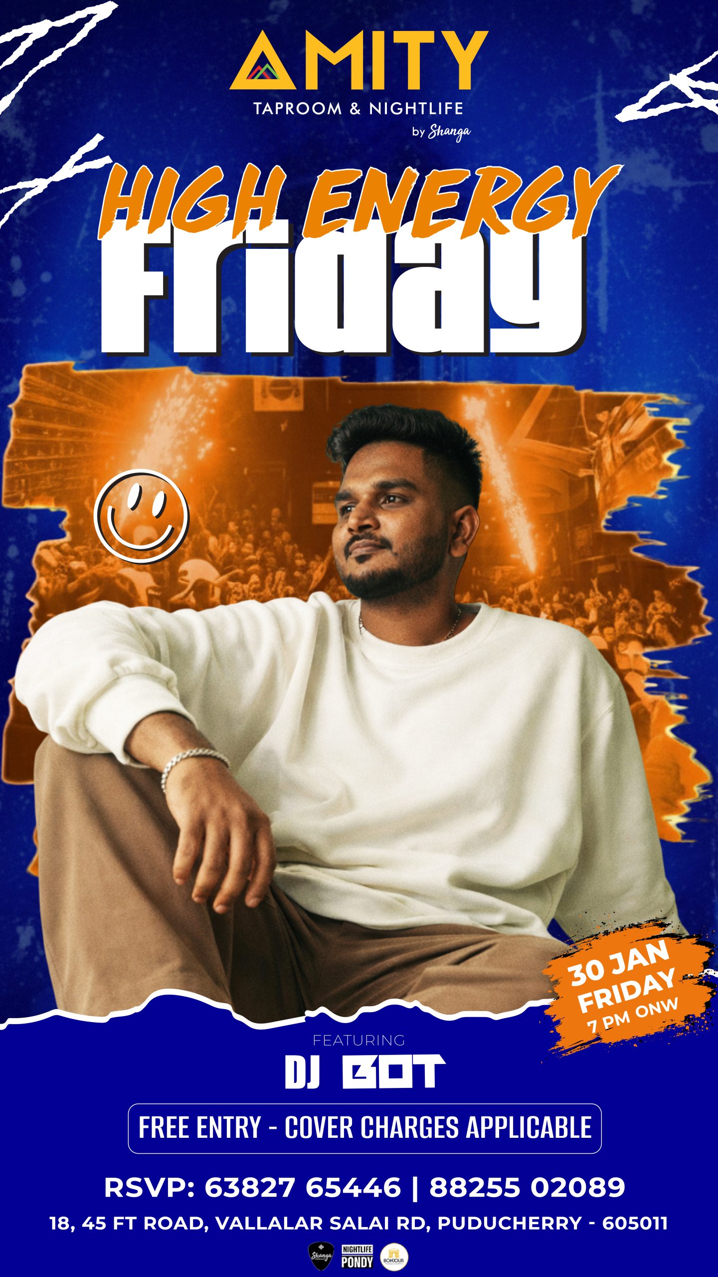 High Energy Friday - Amity Nightlife