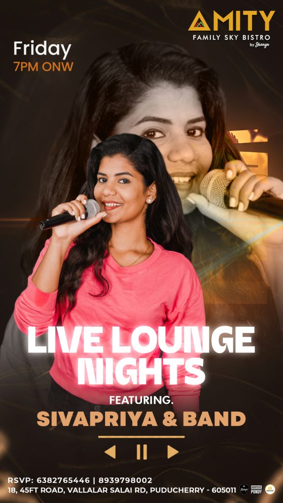 Live Lounge Nights - Amity Sky Bistro