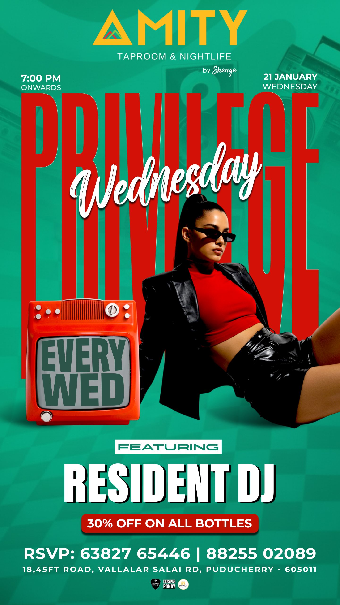 Privilege Wednesday - Amity Nightlife