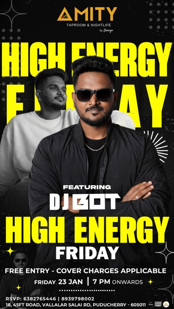 High Energy Friday - Amity Nightlife