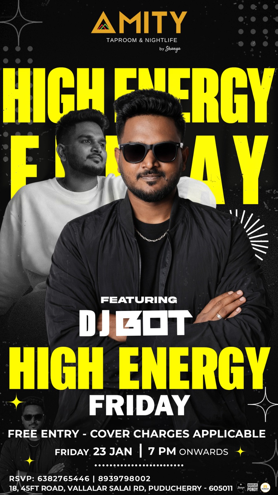 High Energy Friday - Amity Nightlife