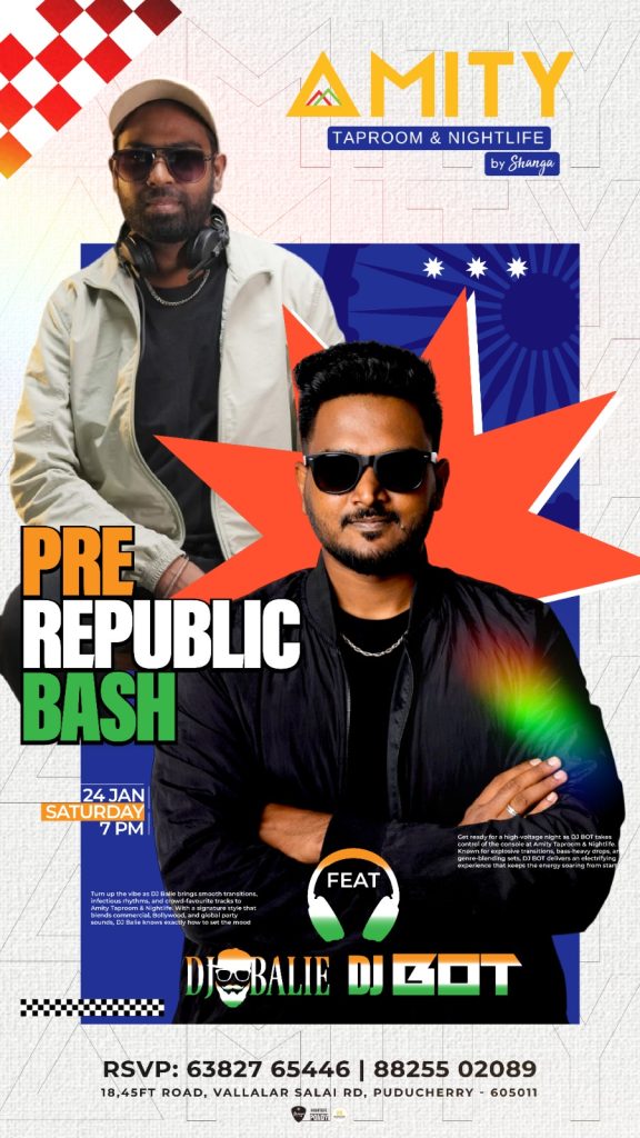 Pre Republic Bash - Amity Nightlife