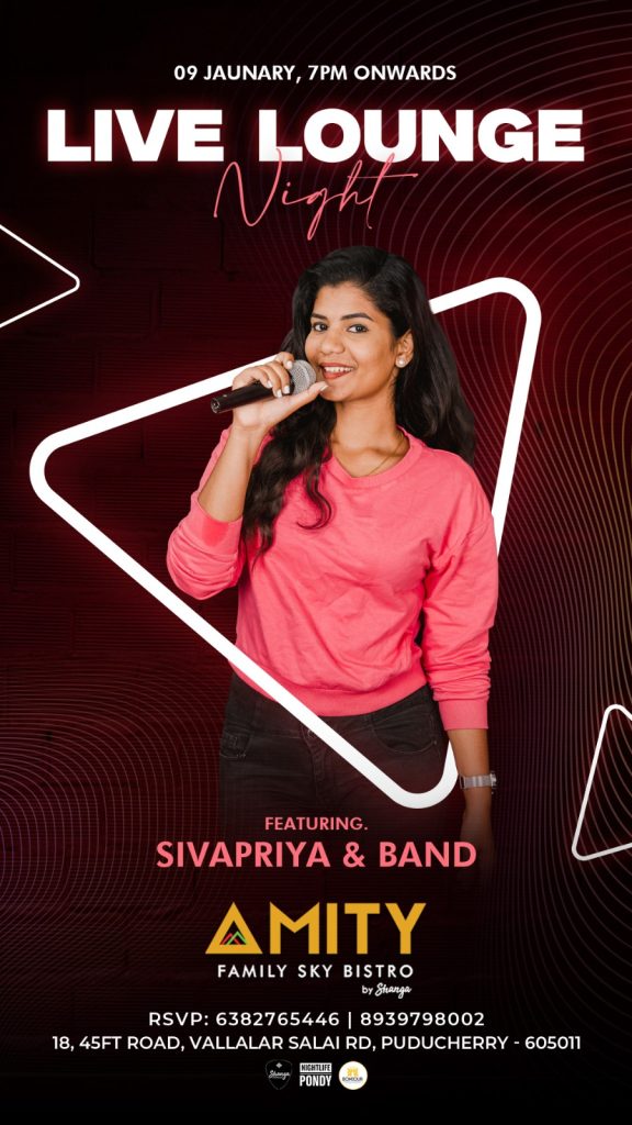 Live Lounge Night - Amity Sky Bistro