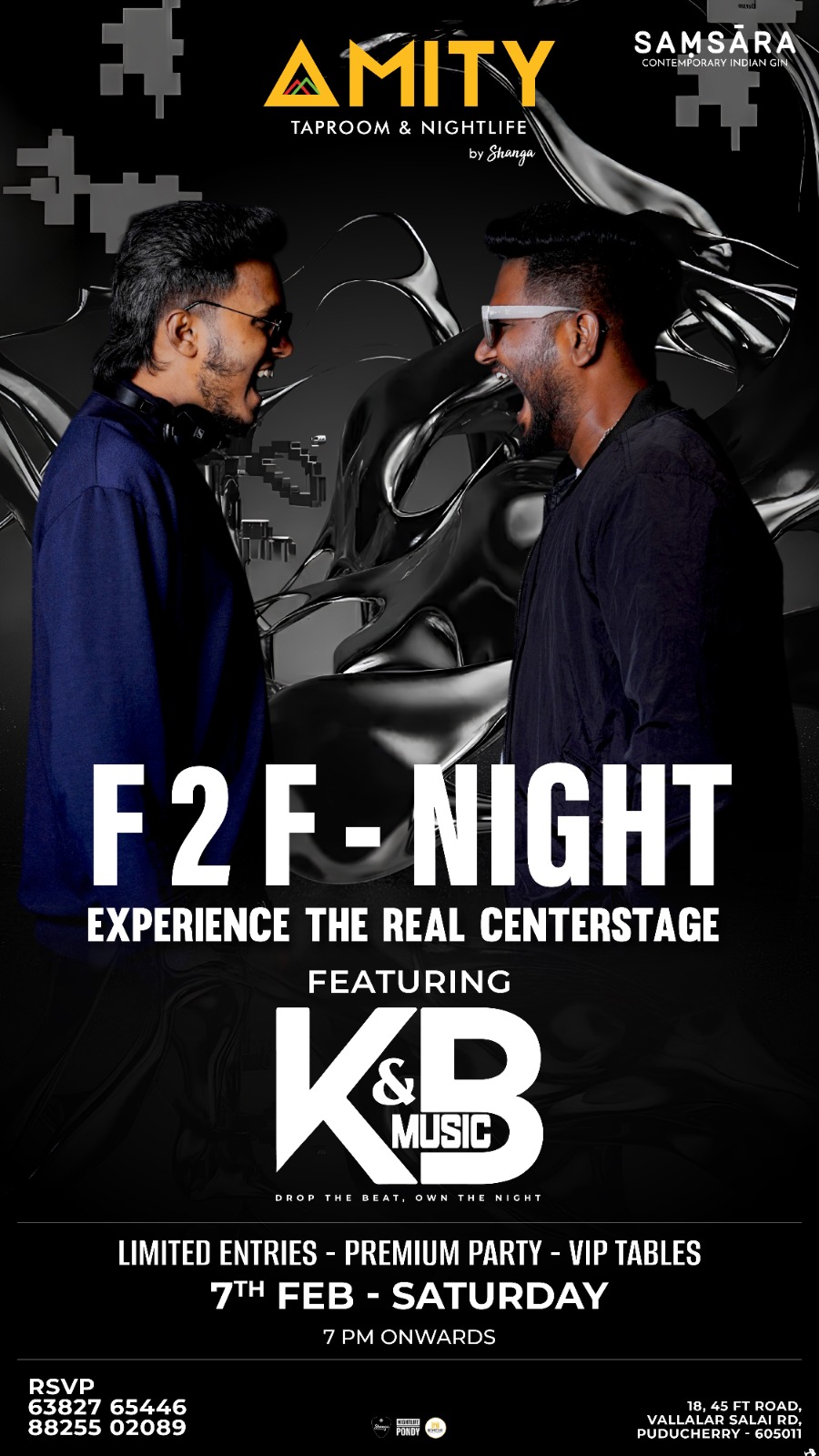 F2F NIGHT - AMITY NIGHTLIFE