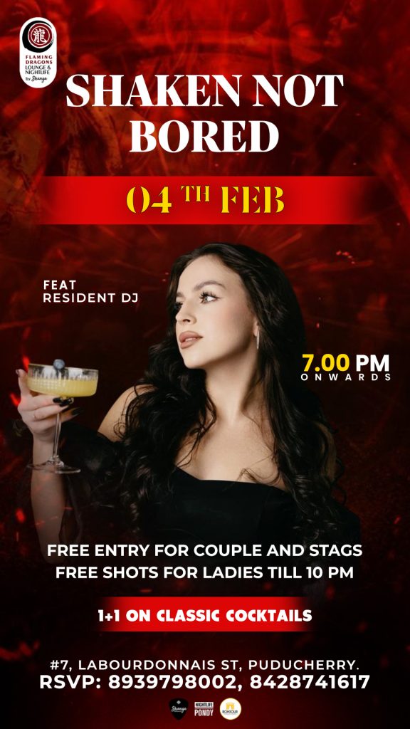 Shaken Not Bored - Flaming Dragons