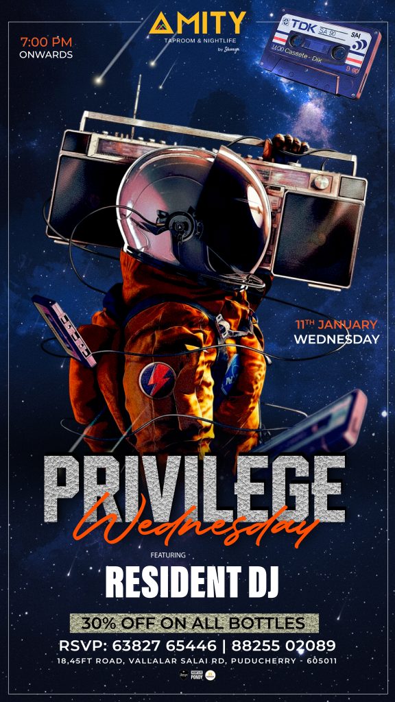 Privilege Wednesday - Amity Nightlife