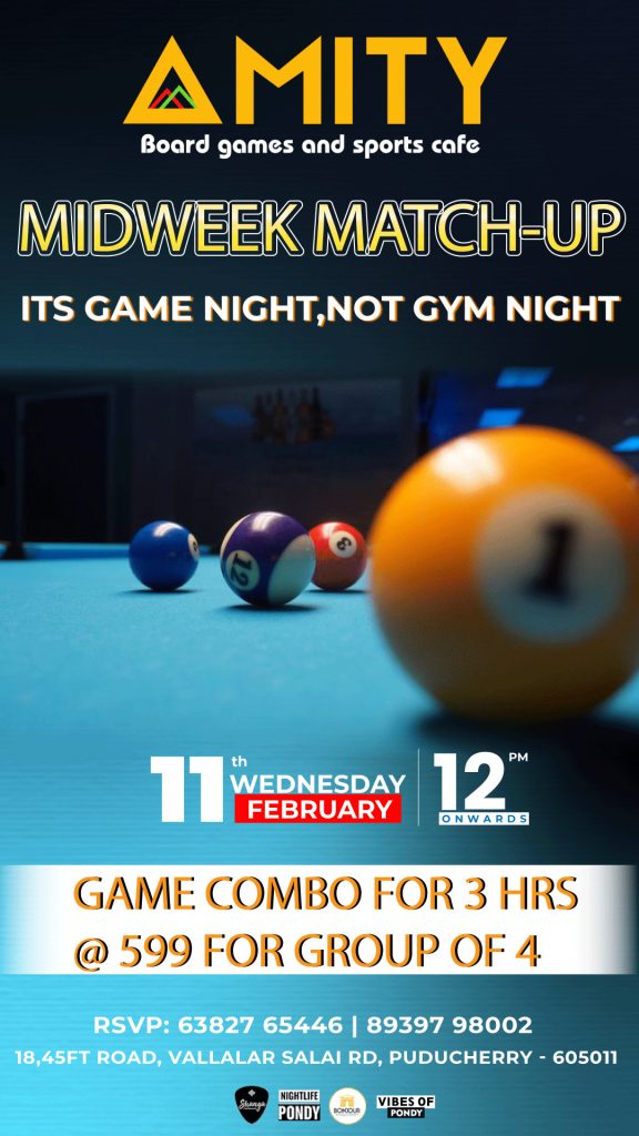 Midweek Matchup - Amity Sports Cafe