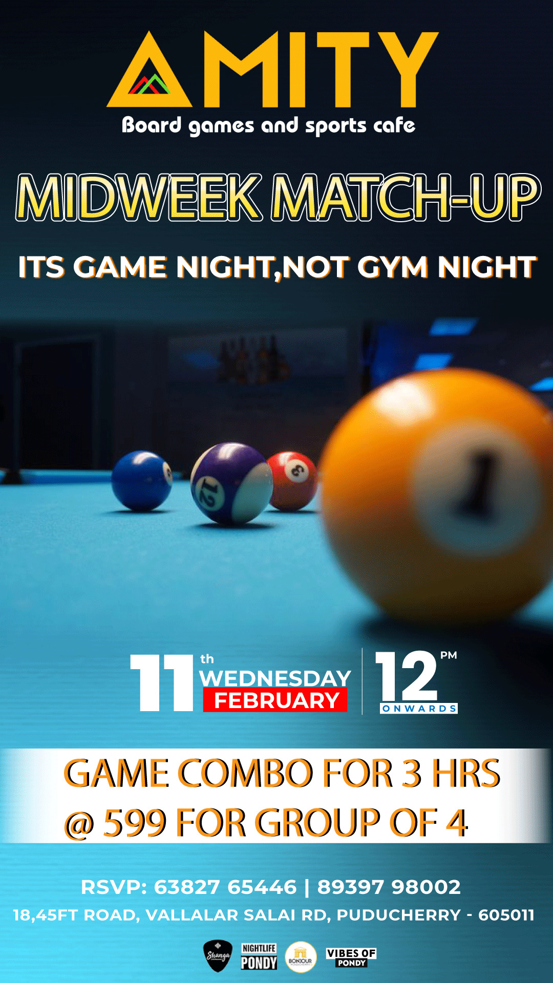 Midweek Matchup - Amity Sports Cafe