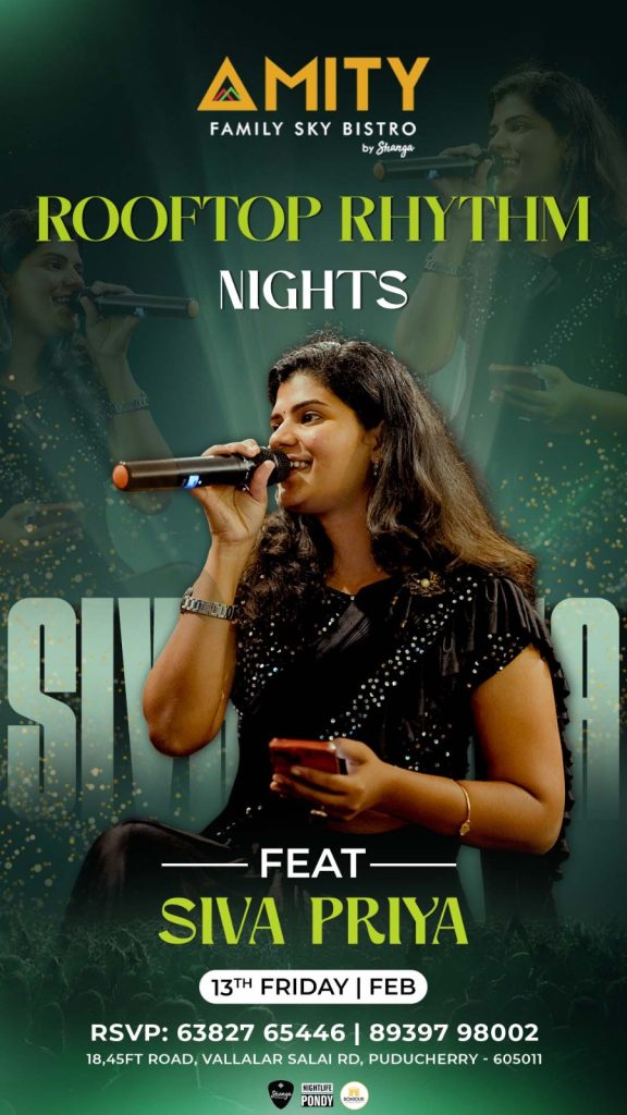 Rooftop Rhythm Nights - Amity Sky Bistro